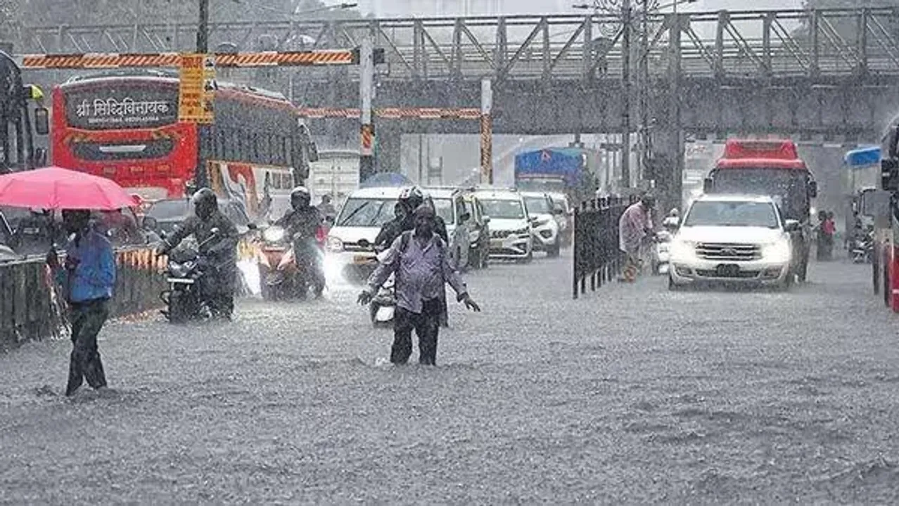  mumbai-rain-alert-flood-in-unnao-monsoon-withdrawal-rajasthan
 