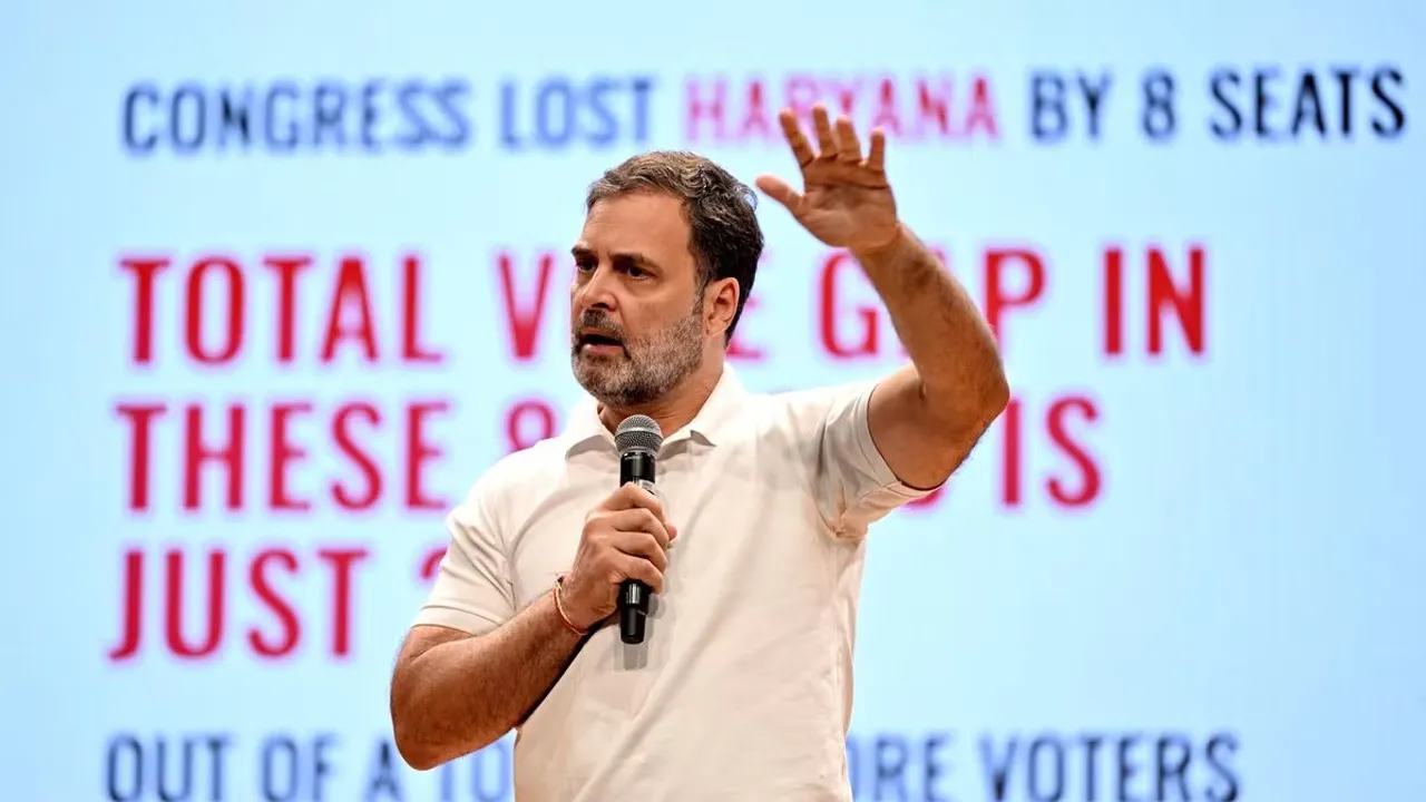   rahul-gandhi-claims-25-lakh-fake-votes-in-haryana-election-congress-defeat-bihar-warning 