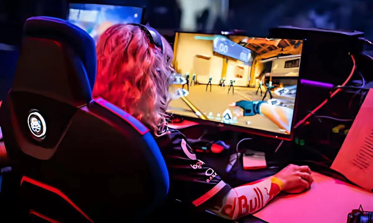  According to the "Gaming India Report 2022," 46% of gamers in India are women. Photograph: (Red Bull) 