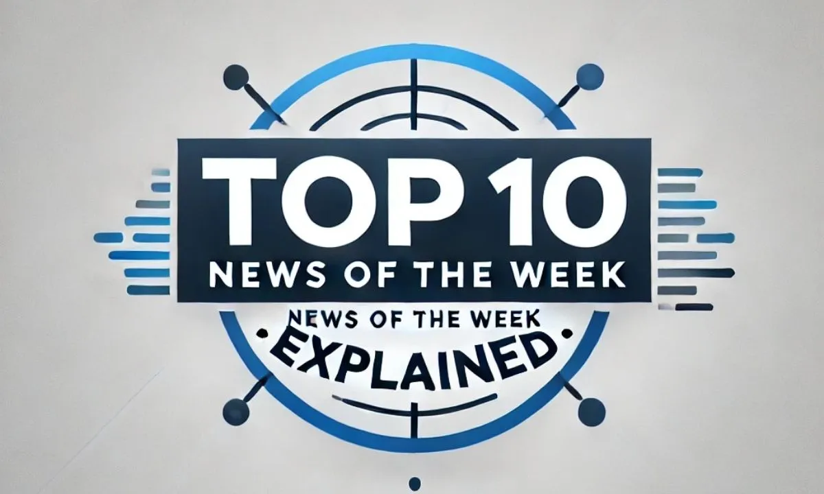  Top news of the week: Here's what happened