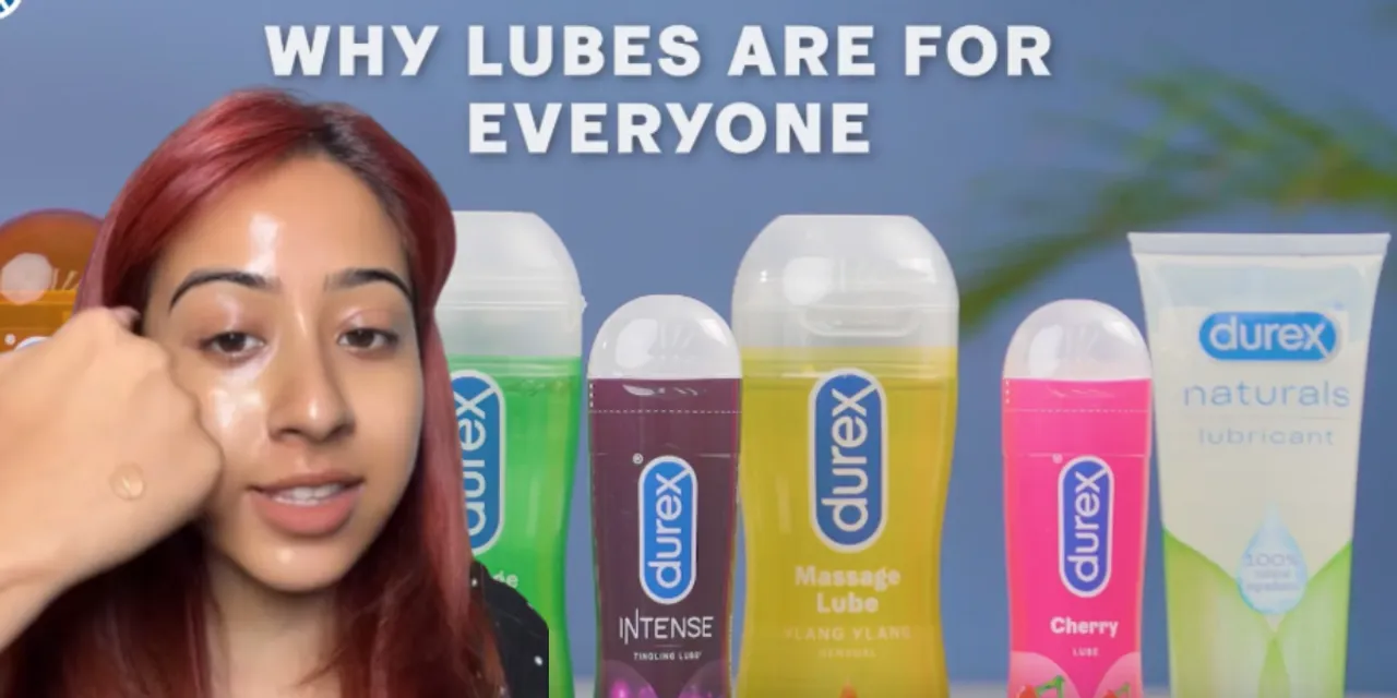  Are we using lube as a base for makeup now? | Watch