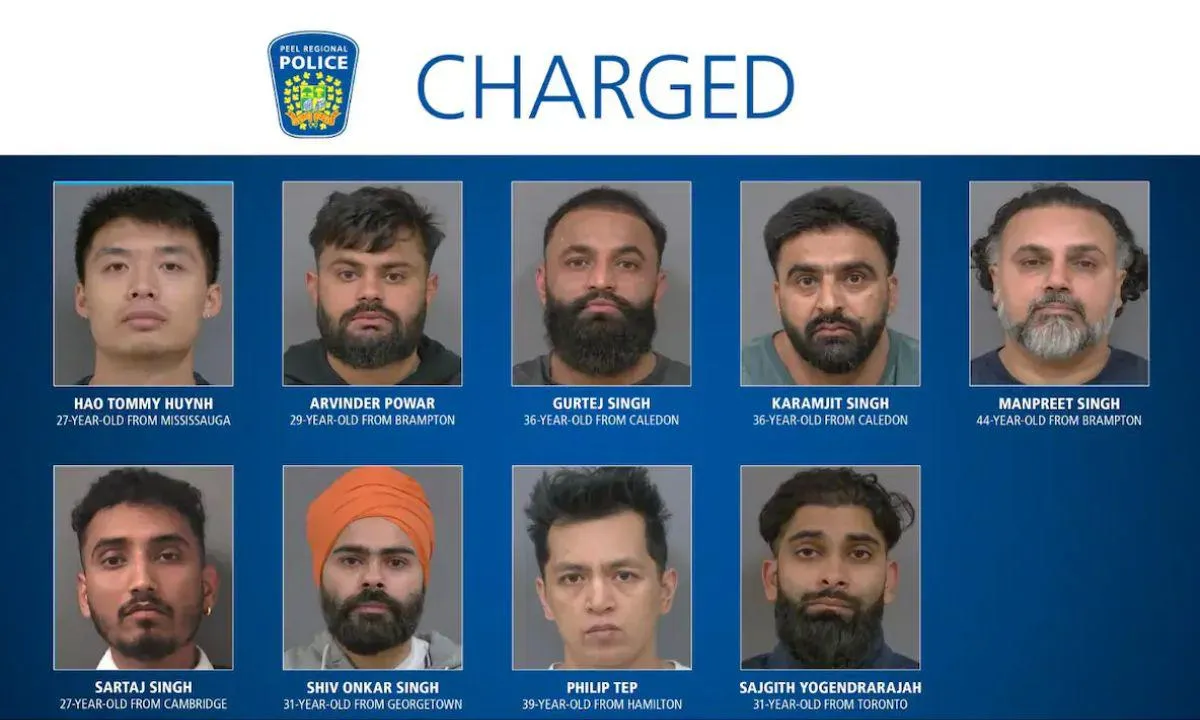  Photograph: (Peel Regional Police) 