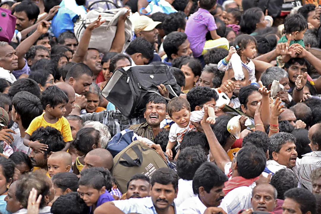  Stampede Photograph: (The Christian Science) 
