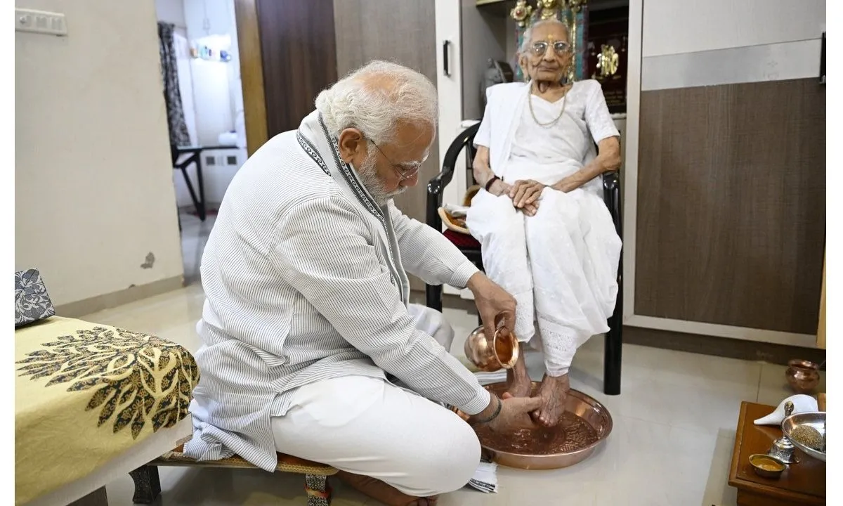  Photograph: (Twitter/@narendramodi) 