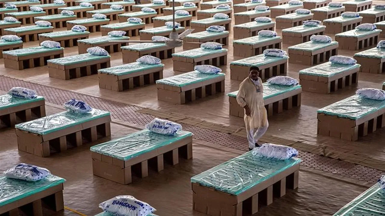  DRDO builds 'World's Biggest' COVID Care facility with 10,000 beds in Delhi