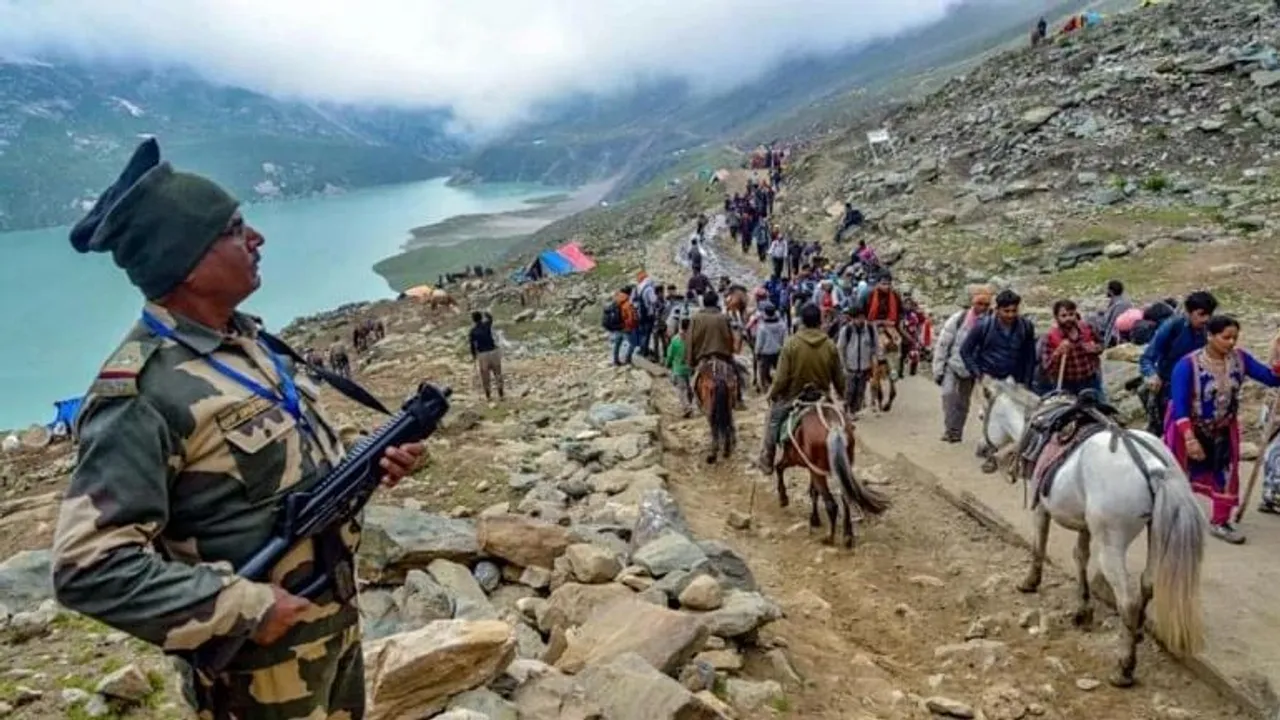  Amarnath Yatra on high alert after terror threats, Defence Minister to visit today