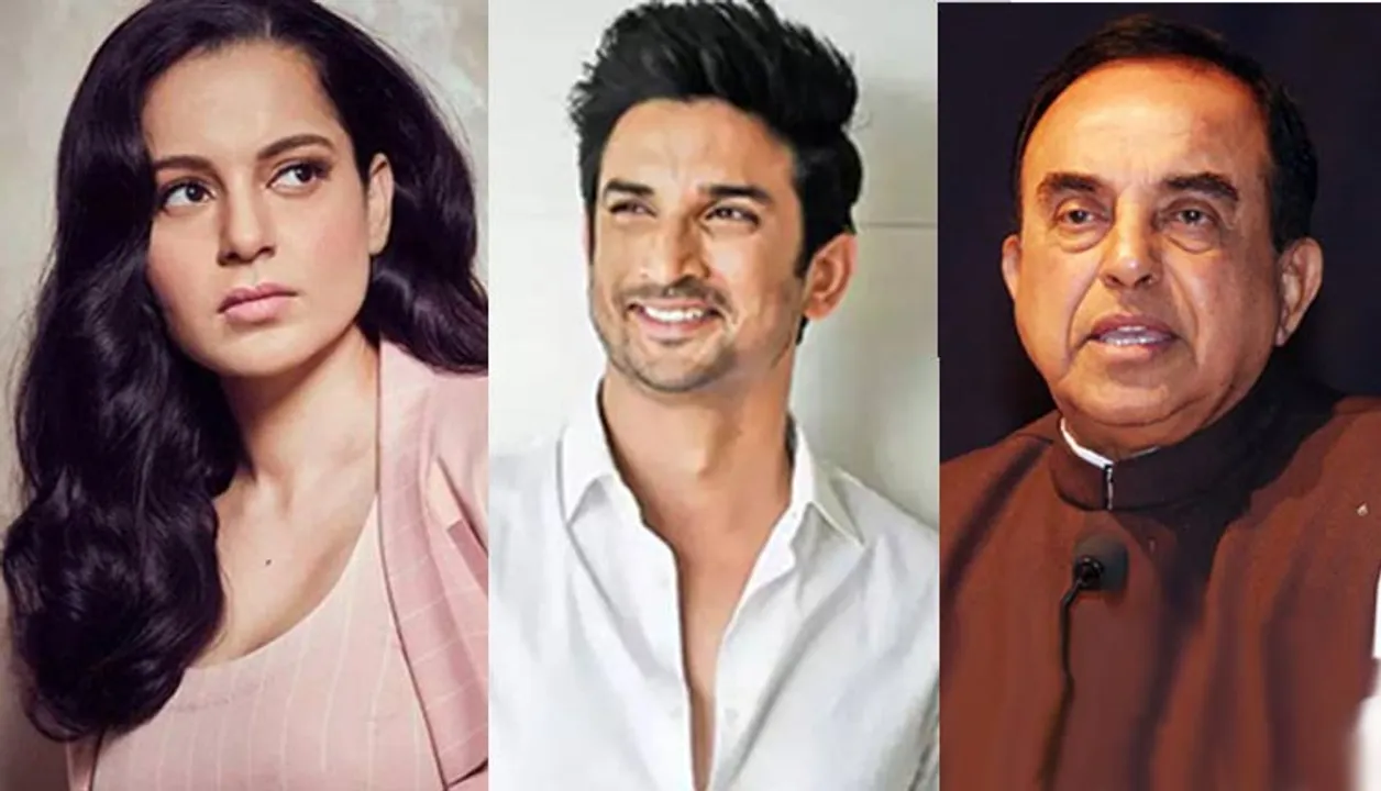  Subramanian Swamy, Ishkaran to assist Kangana Ranaut in Sushant Singh Rajput case