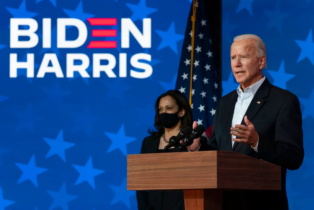  Joe Biden and Kamala Harris claim victory over Donald Trump in US Presidential Elections 2020, not yet elected