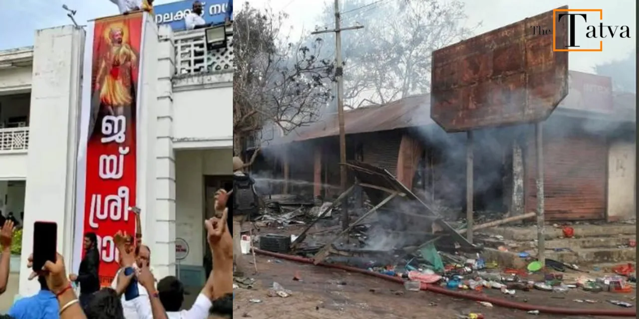  BJP & RSS office, Temple vandalized in celebration after CPI(M)’s win in Kerala election