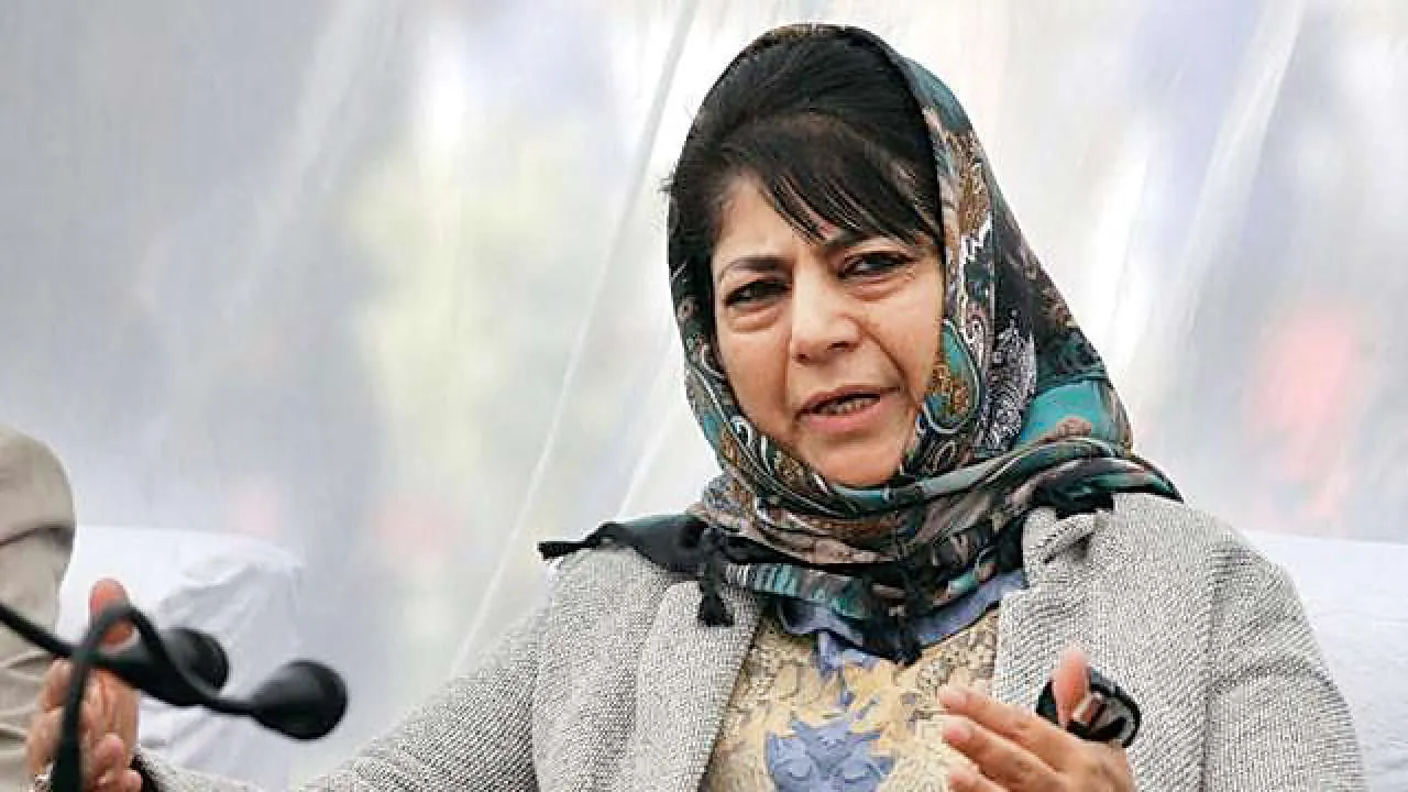  ‘Detained three times in 15 days, why are BJP ministers campaigning?’ asks Mehbooba Mufti