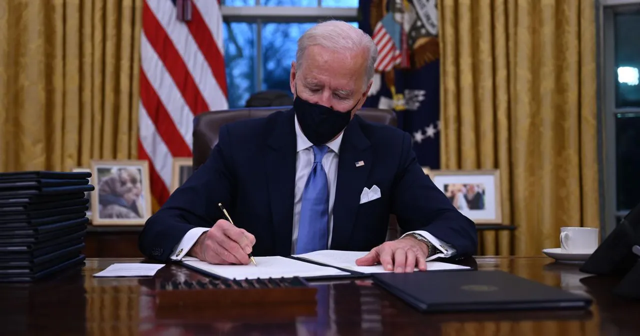  Joe Biden lifts trump era ban on issuance of green cards & eases immigration policies