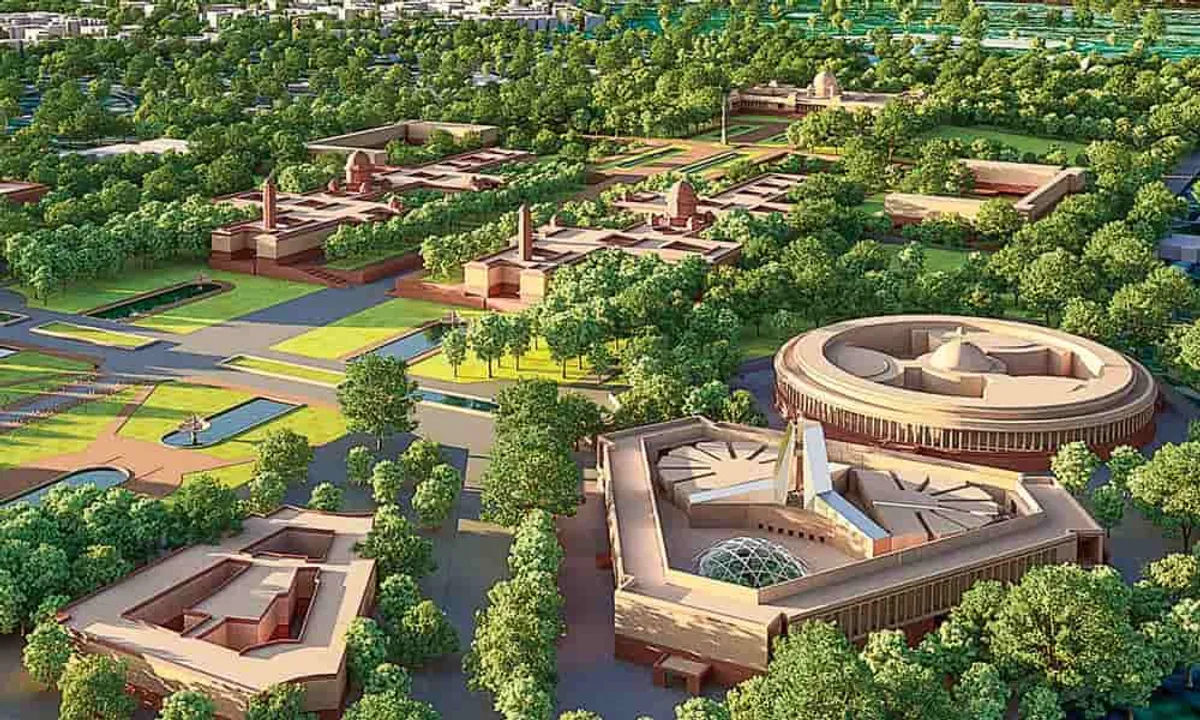  Central Vista Project:  New houses for PM, Vice President being built with 'Secret Tunnels' leading to the Parliament