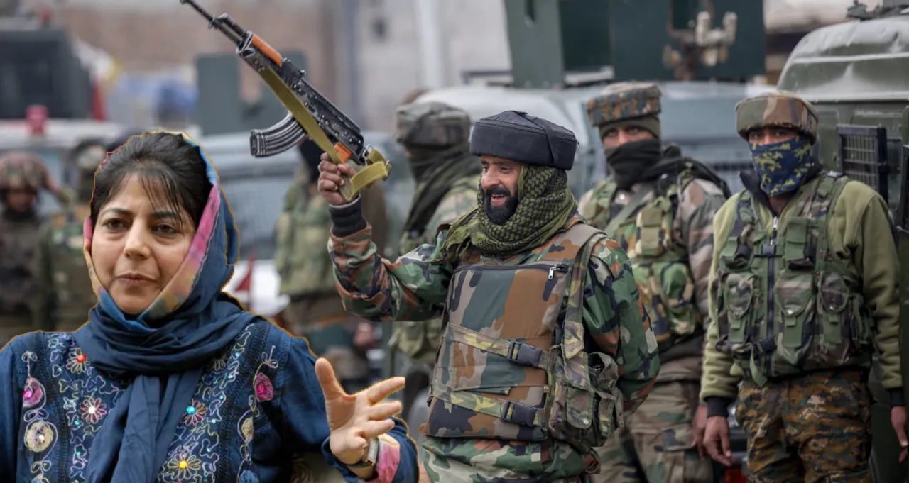  Mehbooba Mufti threatens Taliban-like action in Kashmir, warns BJP government ‘don’t test our patience'