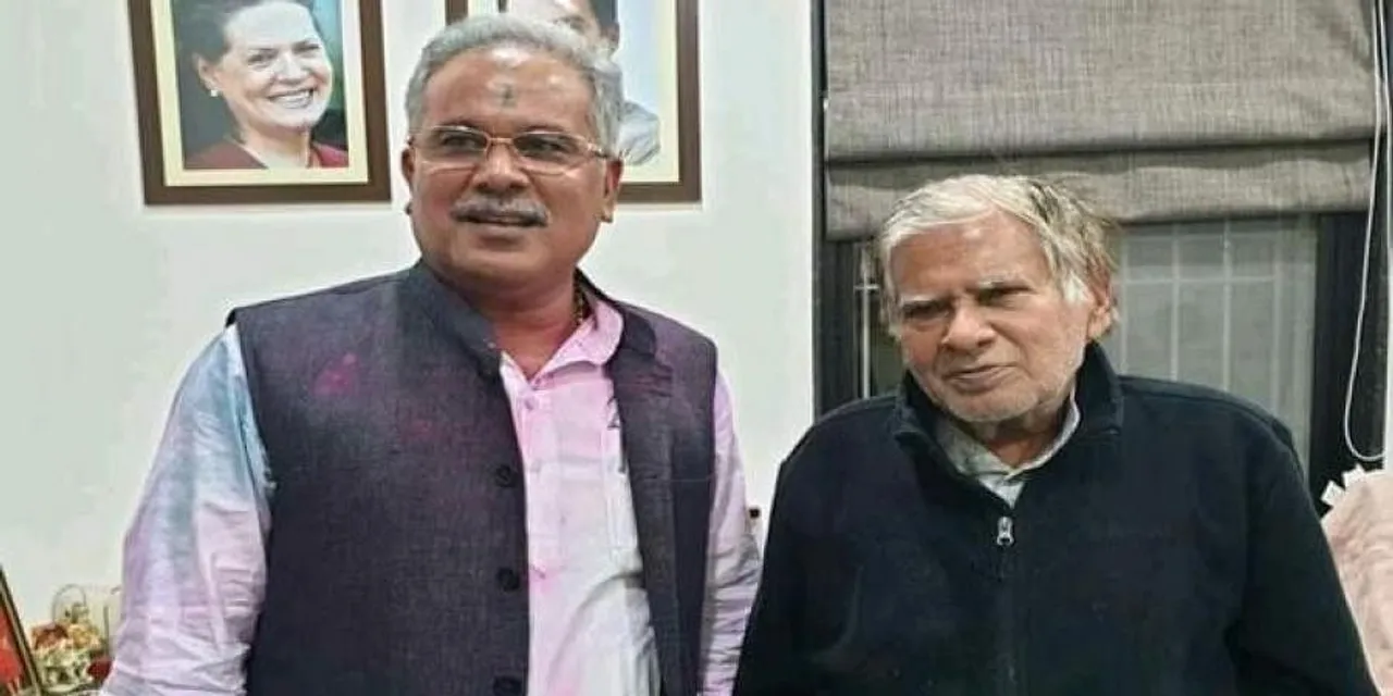  Chhattisgarh CM's 86 year old father arrested for comments against Brahmins