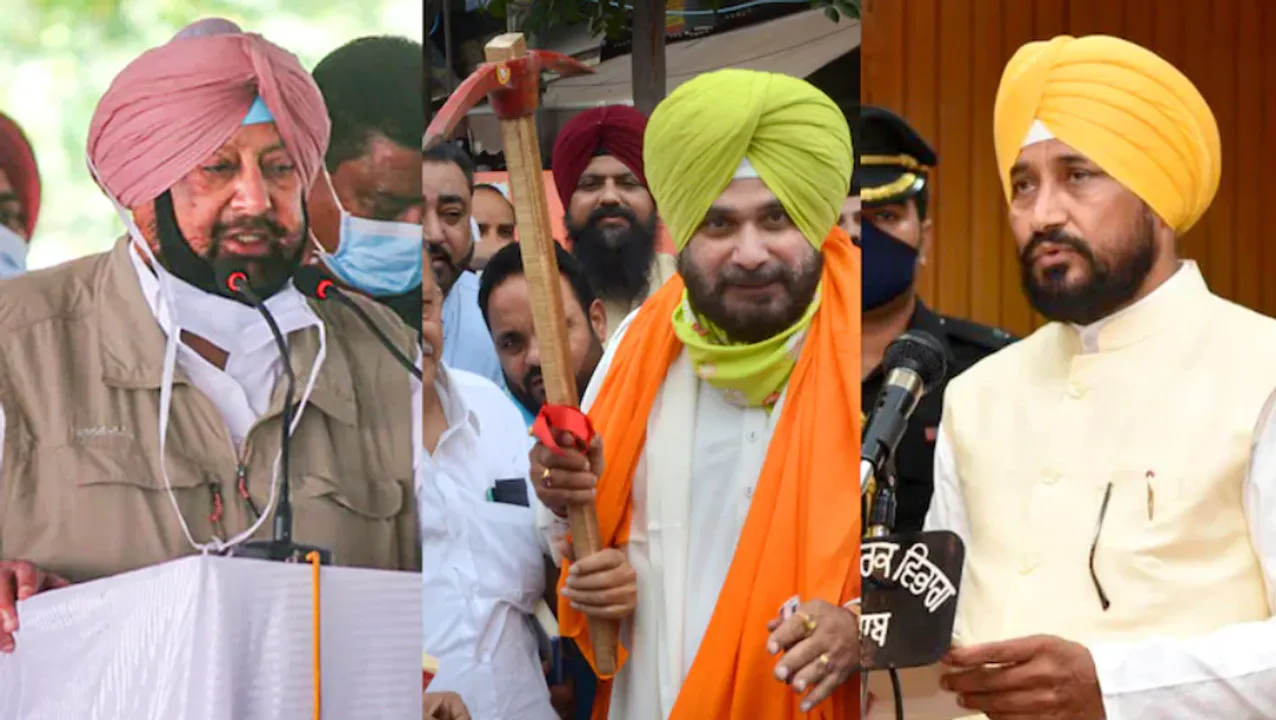  Punjab Political Crisis: Sidhu takes moral high ground, Congress leaders betrayed while Amarinder backs CM Channi