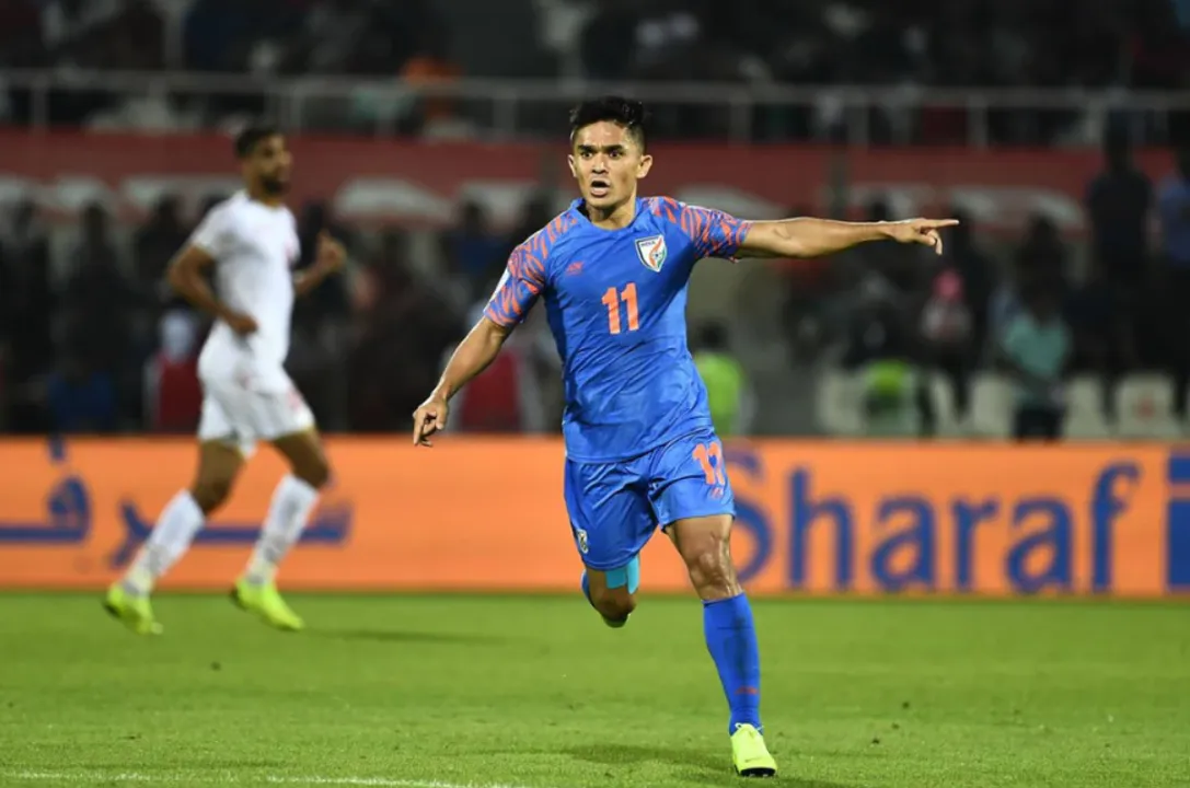  After Messi, Sunil Chhetri set to surpas Pele's goal tally and enter all-time top 10 goalscorers' list