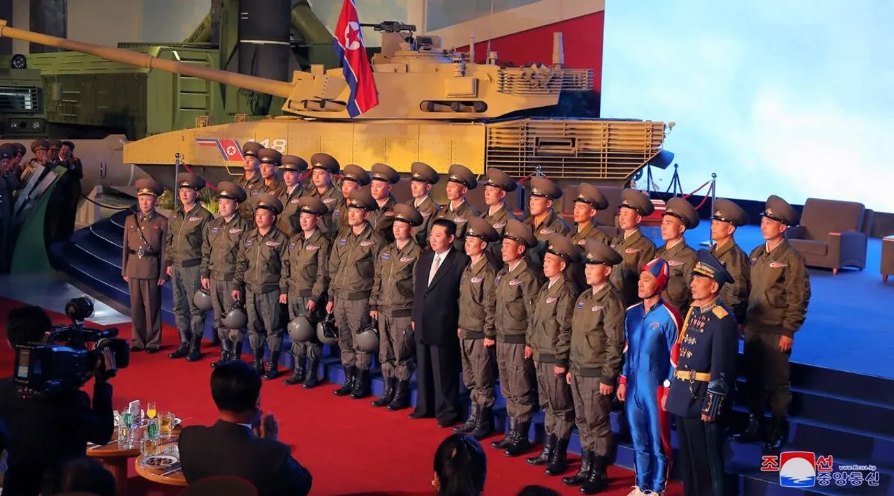  Communist Captain America? North Korean soldier in a blue suit creates buzz on social media