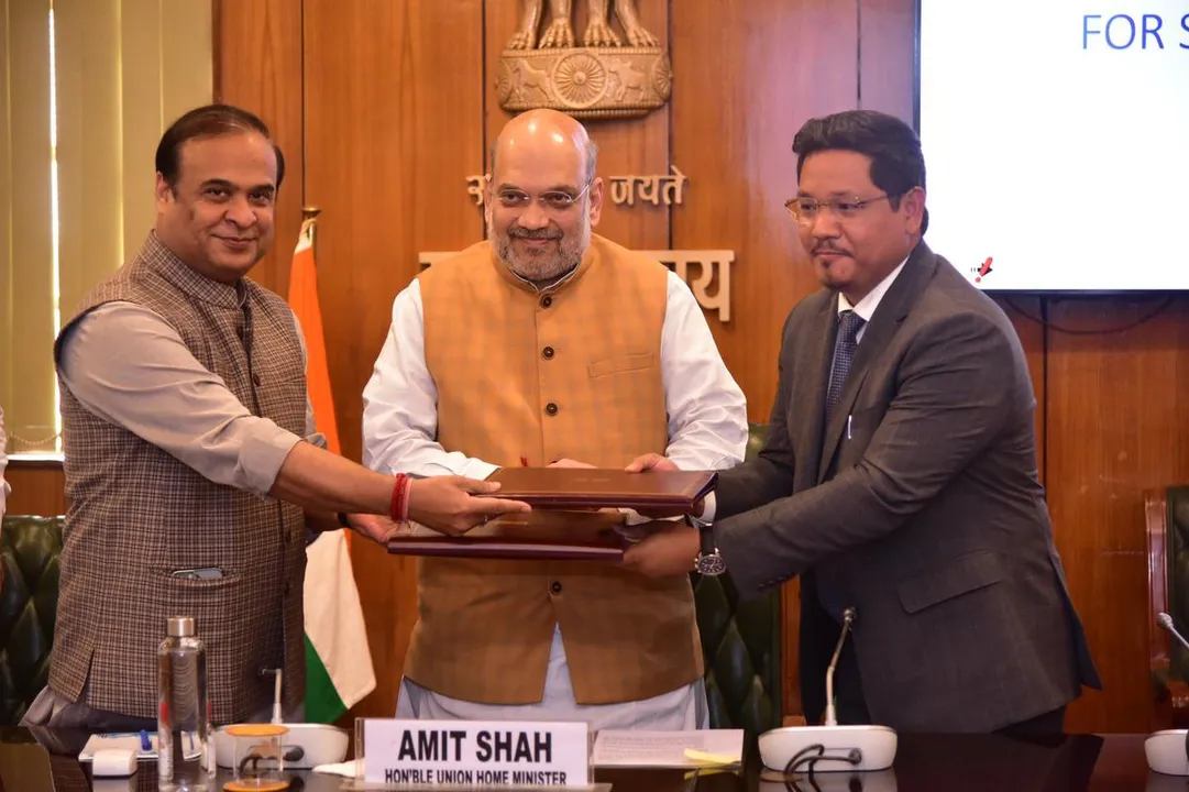  Assam and Meghalaya end a 50-year-old border dispute