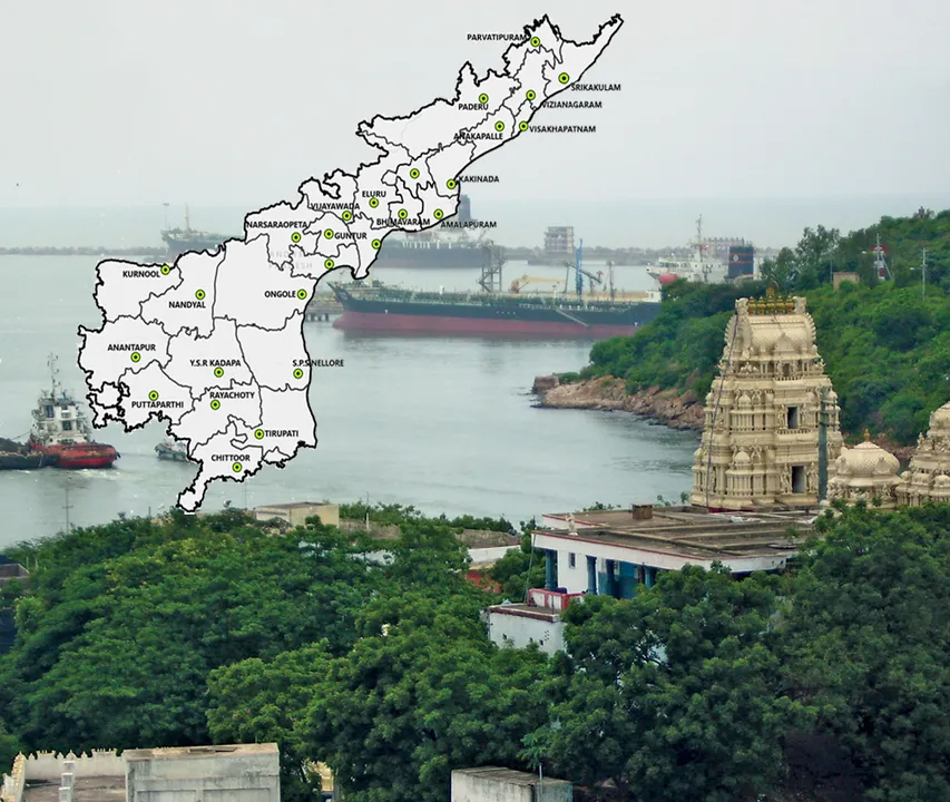  Andhra Pradesh gets a new map and 13 new districts from today: Govt aims at decentralised development of all regions