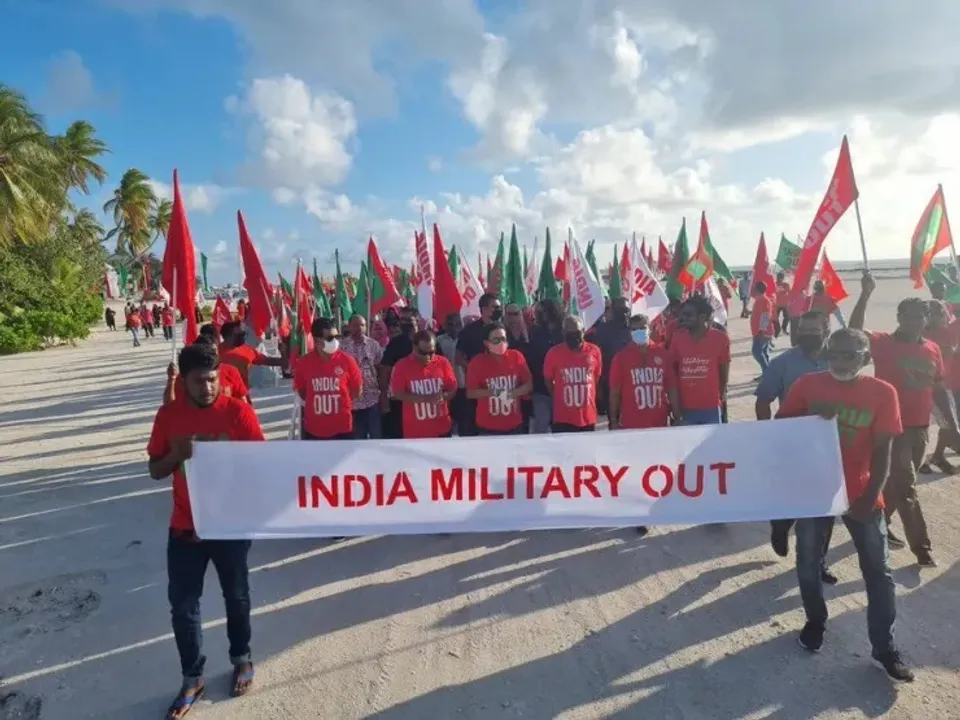  Maldives bans all forms of Anti-India Protests