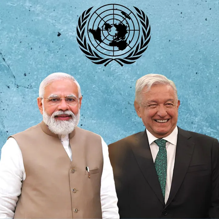  Mexican President proposes a 3-member led global peace commission; PM Modi included in the same.