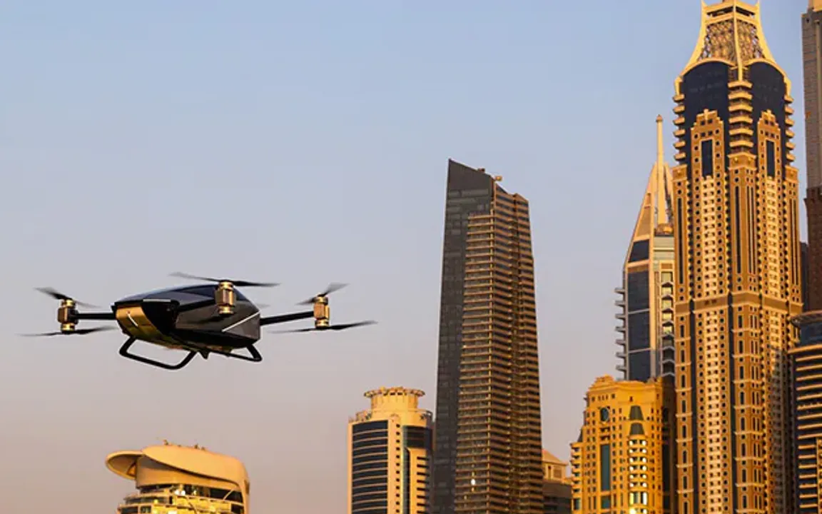  Flying Car debuts in Dubai