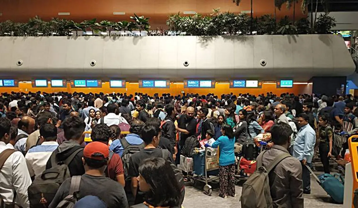 Airports choke, and passengers suffer as air passenger traffic slowly comes back to pre-pandemic level