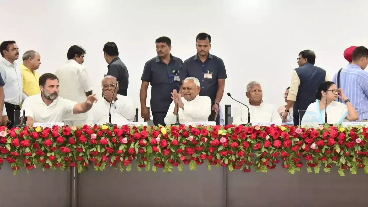  Mega opposition meet for ‘unity’ in Patna ahead of 2024 lok sabha election
