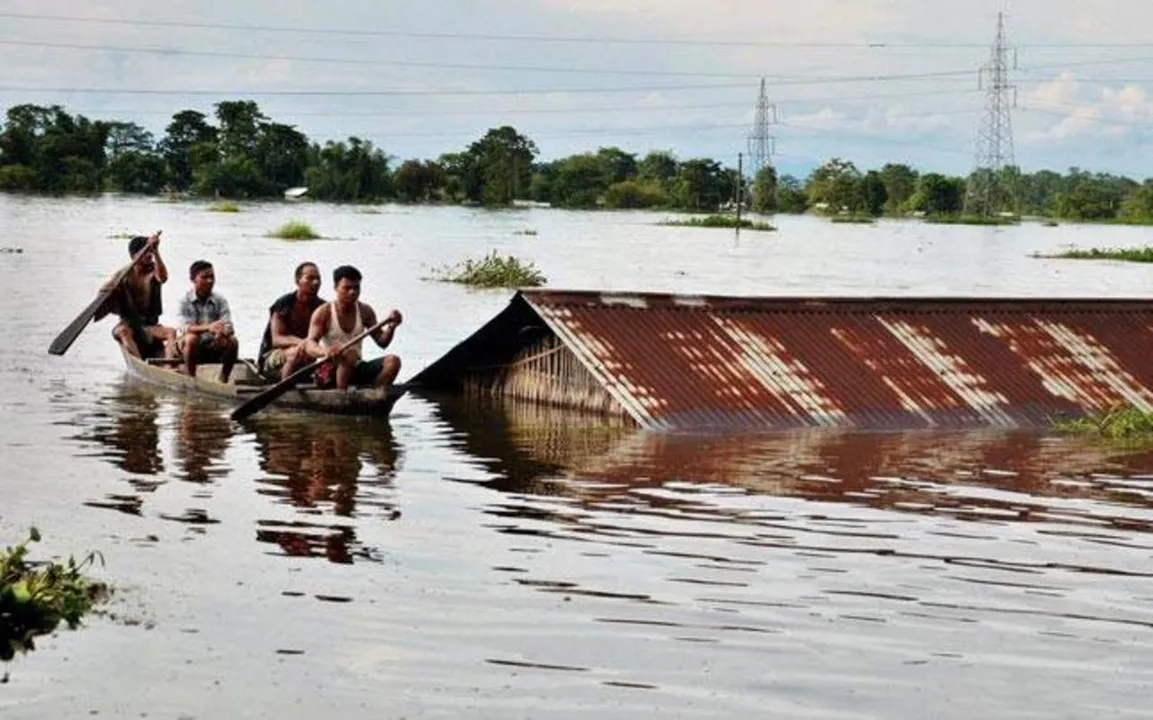  Assam floods: Over 33,000 people affected as red alert continues