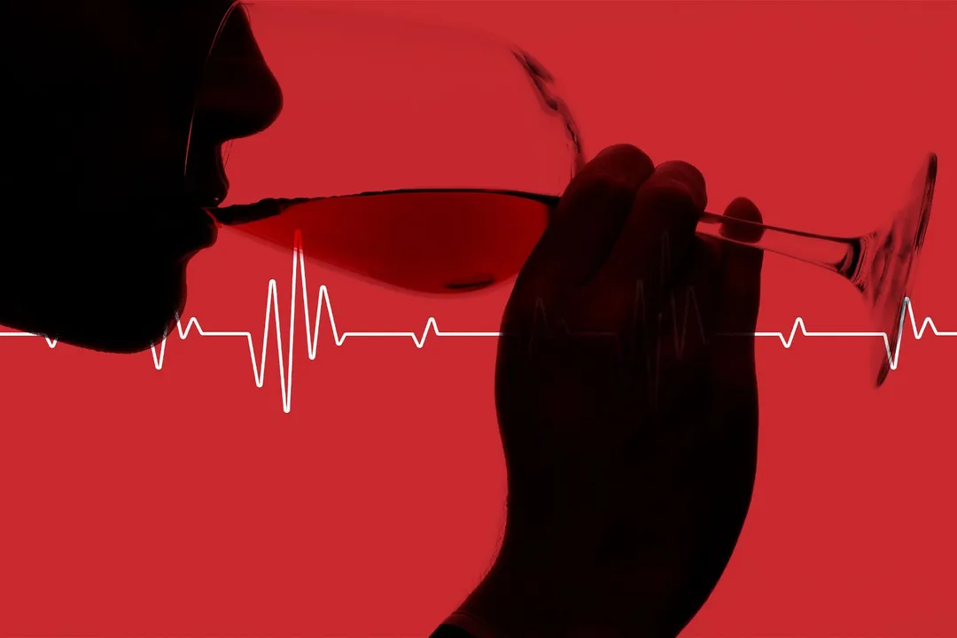  Researchers have discovered 'alcohol in moderation may lower stress-related risk' of heart disease