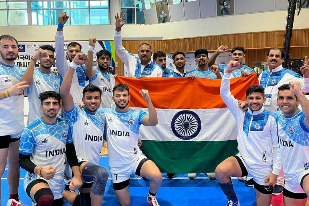  India wins Asian Kabaddi Championship with a score of 42-32