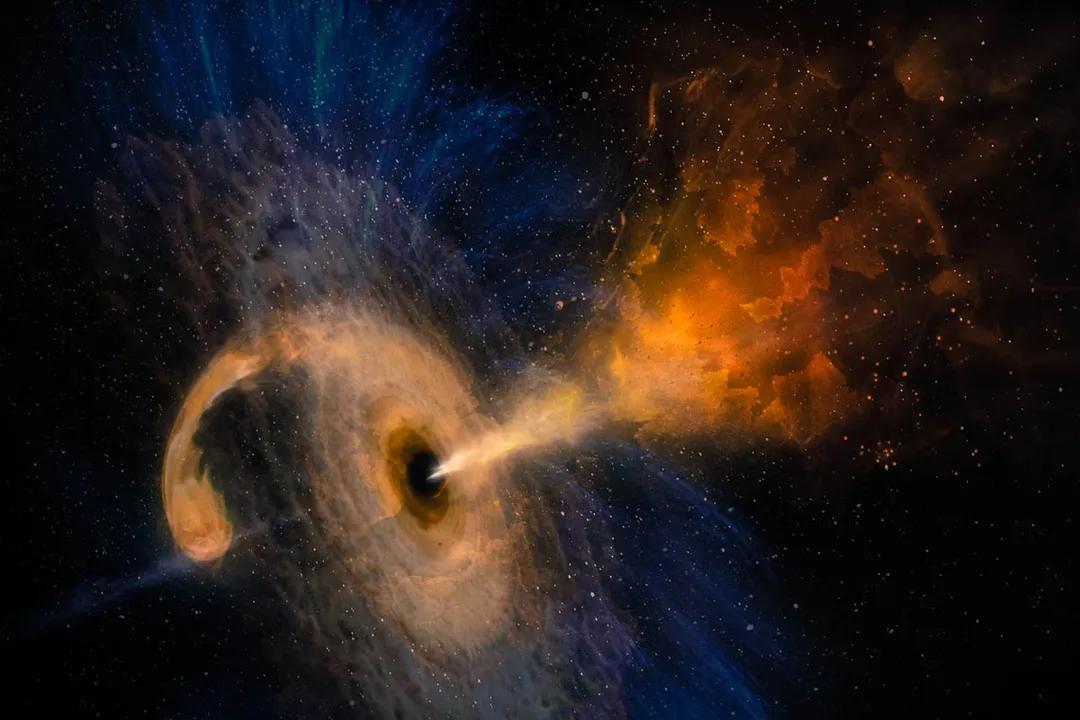  Scientists discover massive black hole which is 30 billion times the size of the sun
