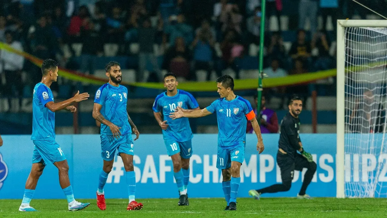  India thrashes Pakistan 4-0 in their SAFF Cup opener
