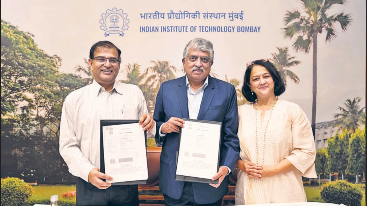  Infosys co-founder Nandan Nilekani donates ₹315 crores to IIT Bombay