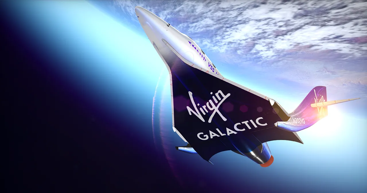  Virgin Galactic sends people to space for the first time