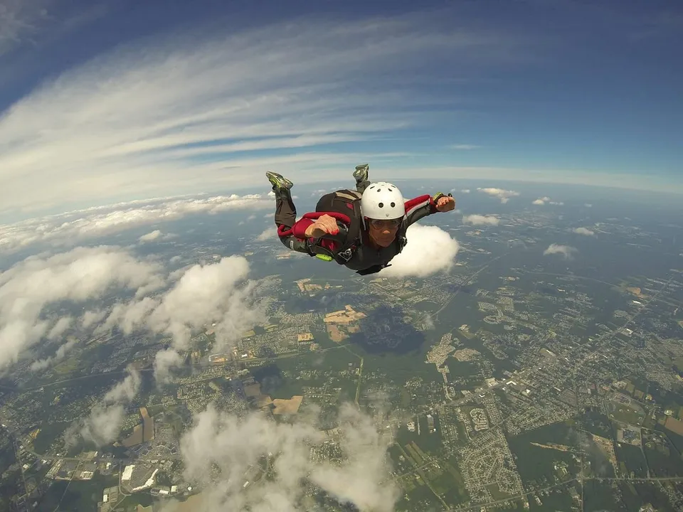  Strict parents refuse for Mt Everest hike, Kochi man goes skydiving at 43,000 feet and breaks world record