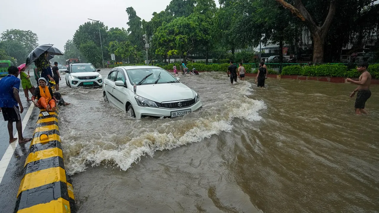  Woman slaps Haryana MLA during visit to flood-hit areas