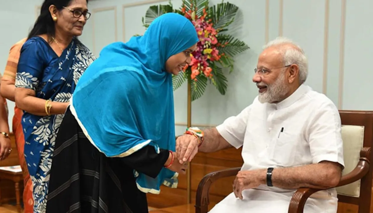  PM Modi asks BJP MPs to celebrate Rakshabandhan with Muslim women