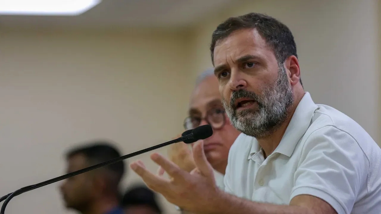  BJP takes a jibe at Congress, calls Rahul Gandhi 'Ticket to Disaster' as PM candidate