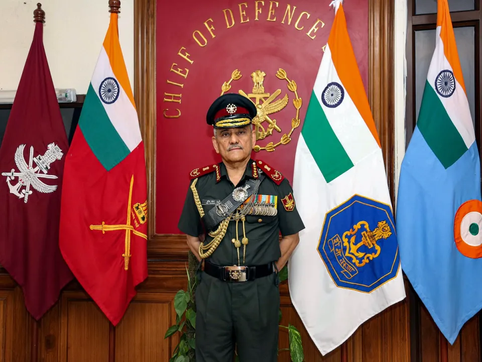  CDS General Anil Chauhan meets Army, Navy, Air Force Chiefs to discuss Maritime Theatre Command