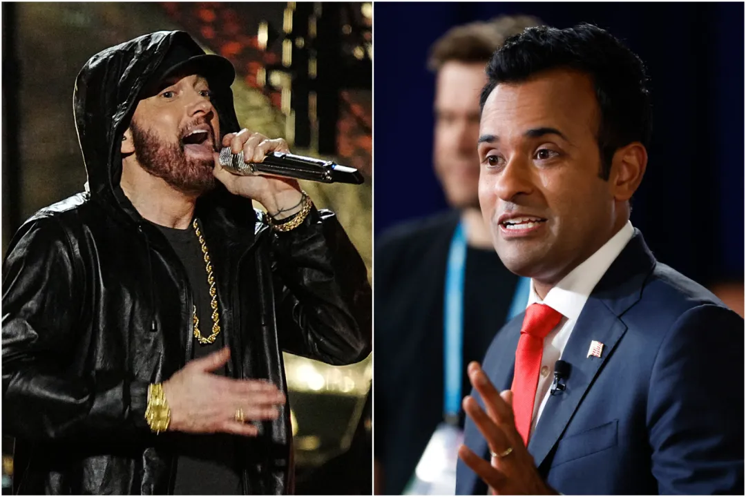  Eminem asks Republican Vivek Ramaswamy to stop using his songs for US presidential campaign