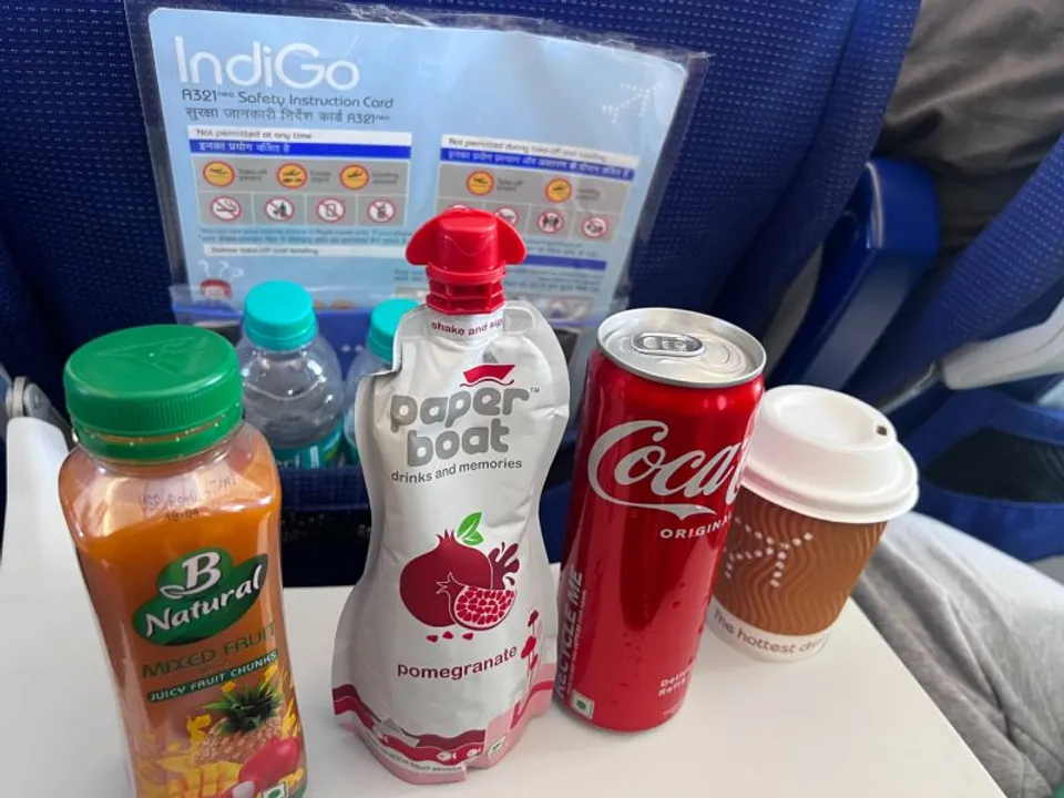  IndiGo says no more sale of canned beverages onboard