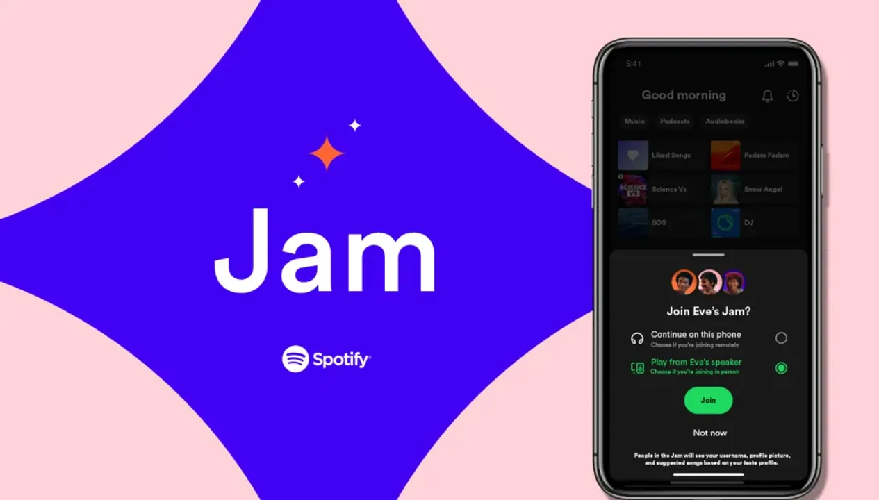  Spotify introduces Jam, a real-time playlist to listen with your friends