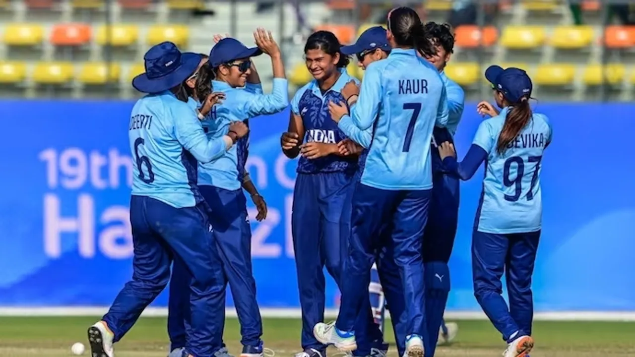 Indian Women’s Cricket Team wins first-ever gold in Asian Games 2023