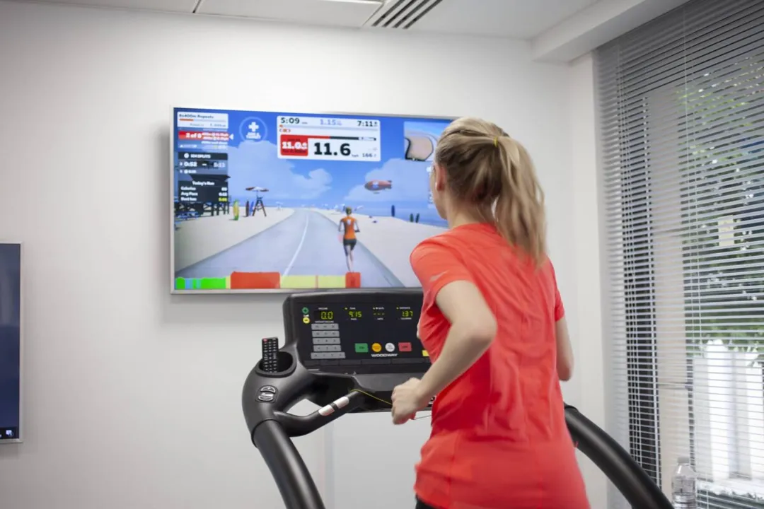  Gamified treadmills will ensure you to be in pink of health by real time competitions
