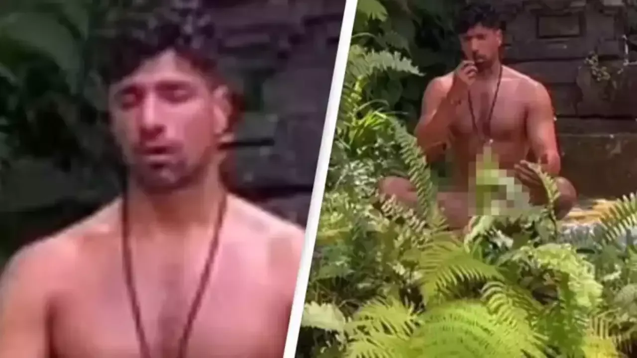 Indonesia searches for a foreigner who meditated naked in a Hindu temple, sparks uproar online