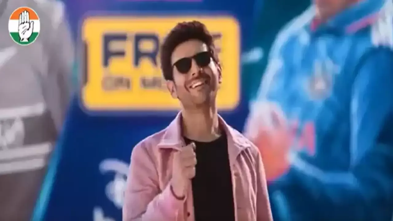  Bollywood star Kartik Aaryan's viral 'political support' video exposed as clever fake