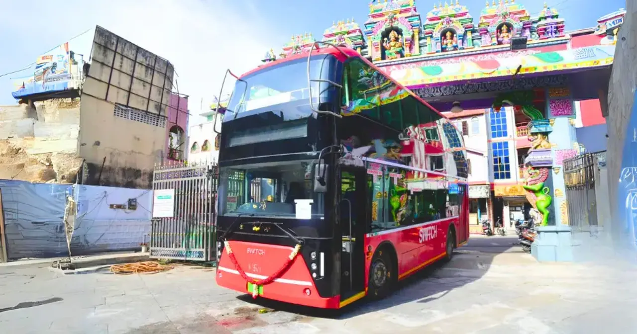  Temple City Tirupati to roll out first-ever electric double-decker bus