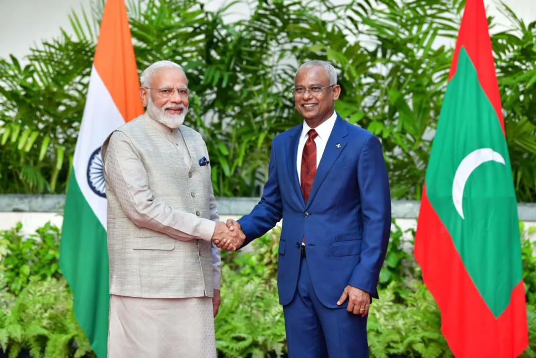  India has seen a loss of its alliances in the Maldives.