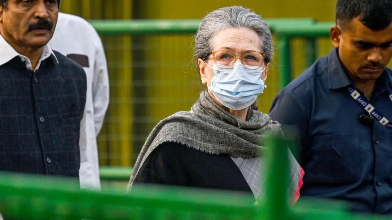  Sonia Gandhi shifts residence from 10 Janpath amidst worsening Delhi air quality